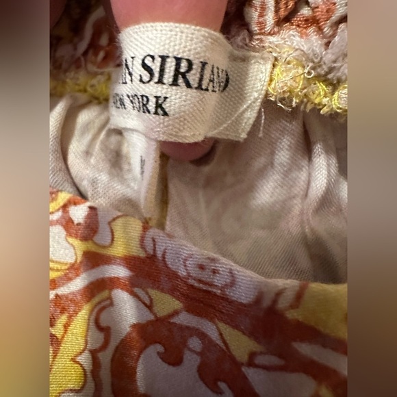 Christian Siriano Geometric  Wide Leg Pants Med (a4 - Picture 14 of 15